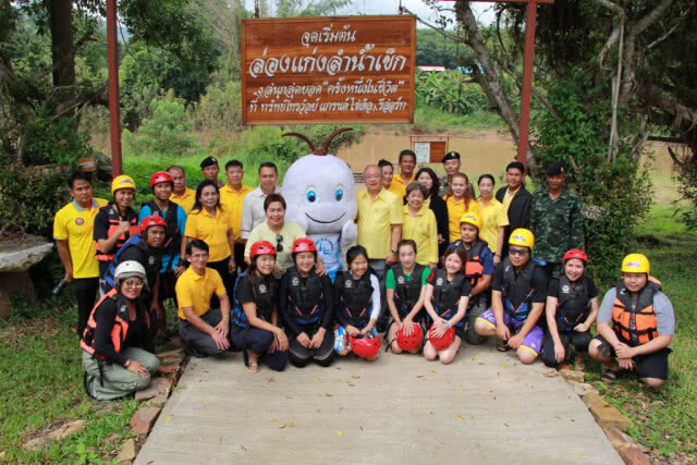 เปิดล่องแก่งลำน้ำเข็กเช็คอินโต๊ะจีนช้าง