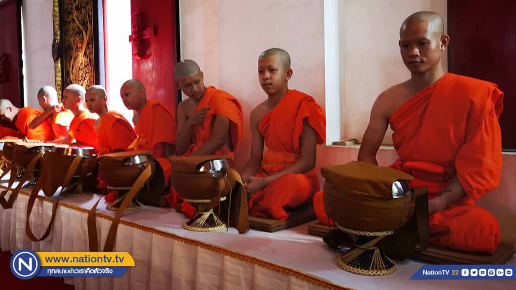 พระ-เณรทีมหมูป่า เริ่มทำกิจกรรมสงฆ์วัดพระธาตุดอยตุง