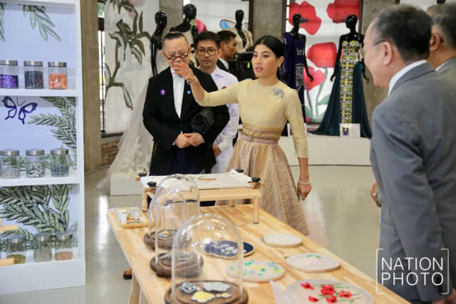 พระเจ้าหลานเธอ พระองค์เจ้าสิริวัณณวรี เสด็จเปิดนิทรรศการ ณ หอศิลป์ร่วมสมัยราชดำเนิน