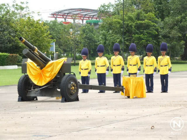 ทอ. ยิงสลุตหลวง 21 นัด เฉลิมพระเกียรติ ร.10