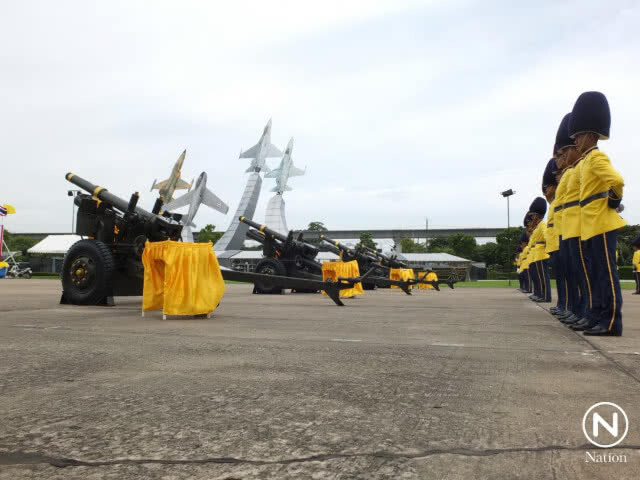 ทอ. ยิงสลุตหลวง 21 นัด เฉลิมพระเกียรติ ร.10
