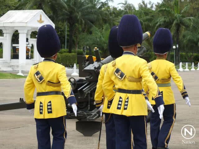 ทอ. ยิงสลุตหลวง 21 นัด เฉลิมพระเกียรติ ร.10