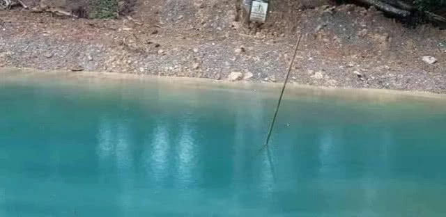 ฮือฮา!!  ปรากฏการณ์สีน้ำ "ถ้ำหลวงขุนน้ำนางนอน"