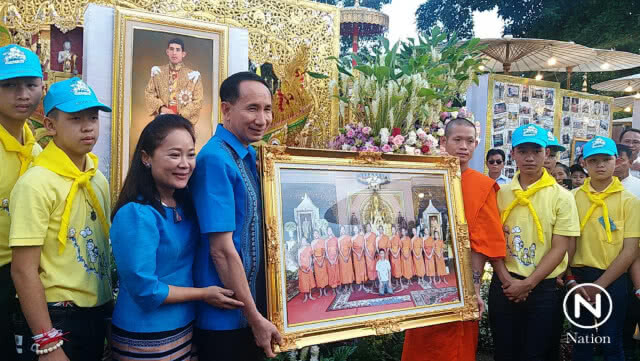 วัดพระธาตุดอยเวา จัดงานนิทรรศการขอบคุณคนทั้งโลก