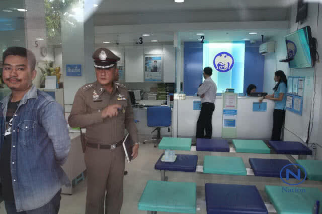 ตร.ขออนุมัติศาลออกหมายจับหนุ่มจี้แบงค์กรุงไทยแล้ว
