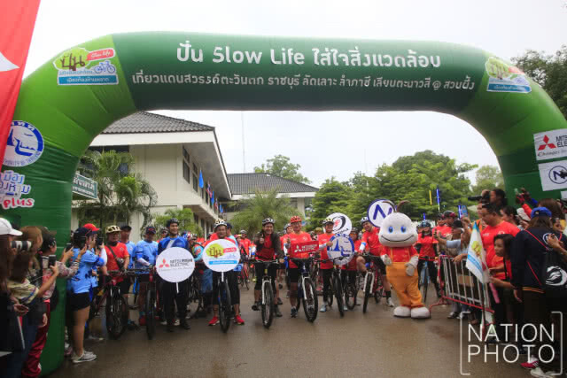 (ภาพชุด) สนามสุดท้าย ปั่น Slow life ใส่ใจสิ่งแวดล้อมเมืองต้องห้ามพลาด @ราชบุรี ชุมชนคนอาร์ท
