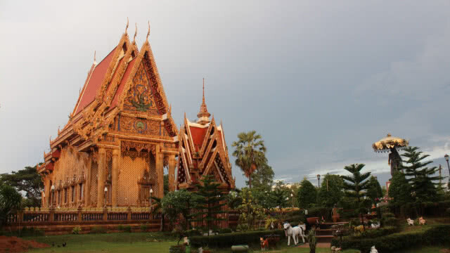 ทึ่ง!! เสาไม้กลมขนาดใหญ่เก่าแก่เกือบ 100 ปี กลางวัดหลวงปู่นิล