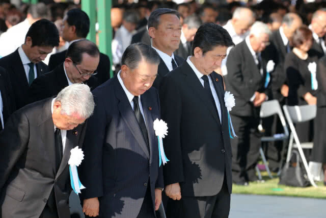 ญี่ปุ่นจัดงานรำลึก 73 ปี สหรัฐฯถล่มฮิโรชิมา