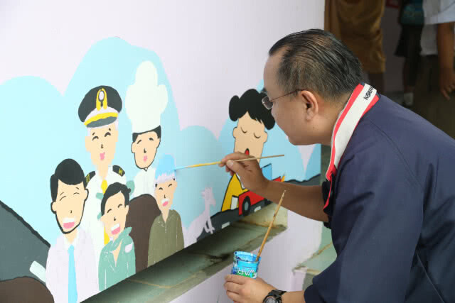 Korean Air จับมือ ช่อง 3 ร่วมโครงการปรับปรุงโรงเรียน ณ จังหวัดกาญจนบุรี