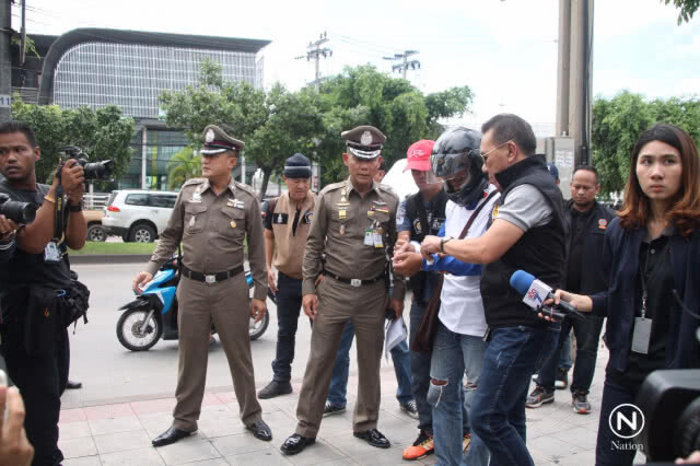 คุมตัวหนุ่มชิงเงินธนาคารทำแผน 4 จุด