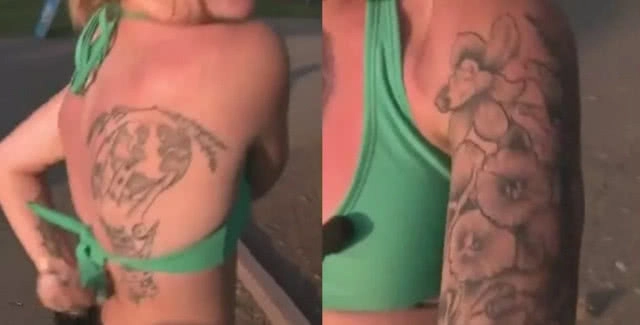 นางงามอเมริกันสุดโต่ง!!! เลือกลาออกแทนปกปิด "รอยสัก"