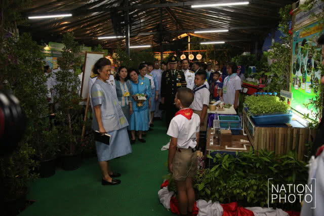 สมเด็จพระเทพฯ เสด็จฯ ไปทรงเปิดงาน "สีสรรพรรณไม้ เทิดไท้บรมราชินีนาถ" ครั้งที่ 12