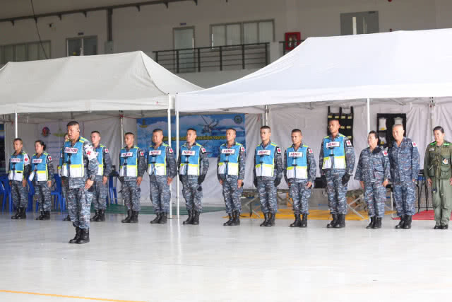 ทอ. ซ้อมบรรเทาภัยพิบัติ (ภาพชุด)