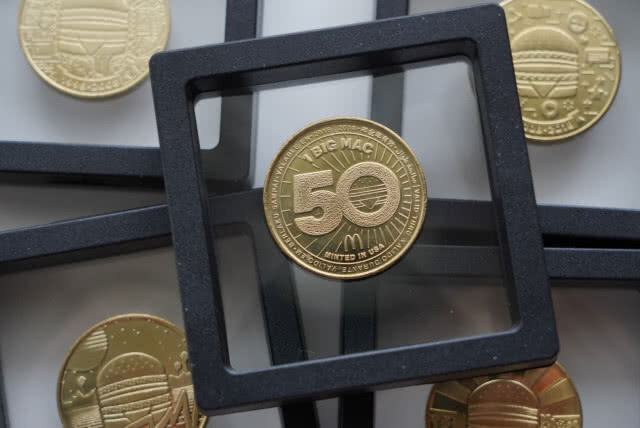 "MacCoin" เงินตรารุ่นสุดลิมิเต็ดของ McDonald's