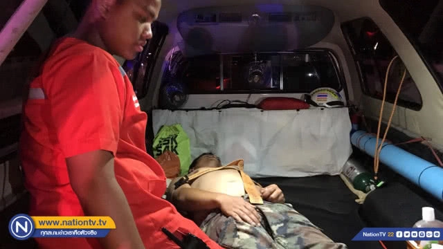 หนุ่มโรงงานเฉียดตาย !! ถูกกระสุนปริศนาเข้าไหล่ขวาระหว่างชมพลุวันแม่