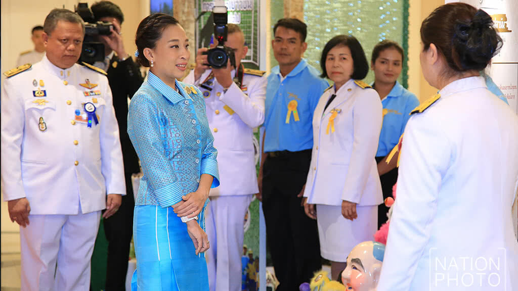 พระเจ้าหลานเธอ พระองค์เจ้าพัชรกิติยาภา เสด็จไปทรงเป็นประธานงานมหกรรมกองทุนแม่ของแผ่นดิน