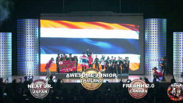 "AWESOME JUNIOR" เด็กไทยคว้าแชมป์ "World Hip Hop Dance Championship 2018" ที่ สหรัฐอเมริกา