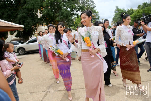 สาวงาม ผู้เข้าประกวด MTW 2018 เก็บตัวที่หัวหิน