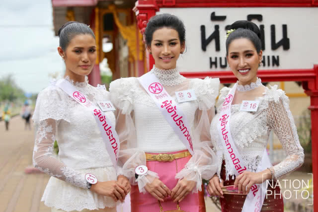 สาวงาม ผู้เข้าประกวด MTW 2018 เก็บตัวที่หัวหิน