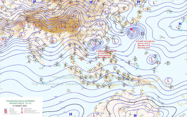 อุตุฯเผย 30 จังหวัด ฝนตกหนัก