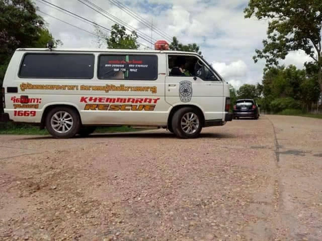 กู้ภัยทิวา เขมราฐ จีตัมเกาะ วอนผู้ใจบุญ!! บริจาคเงินซ่อมรถกู้ภัย