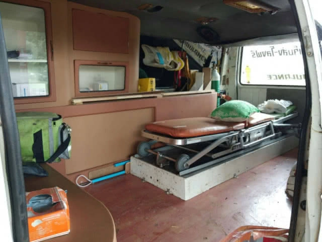 กู้ภัยทิวา เขมราฐ จีตัมเกาะ วอนผู้ใจบุญ!! บริจาคเงินซ่อมรถกู้ภัย