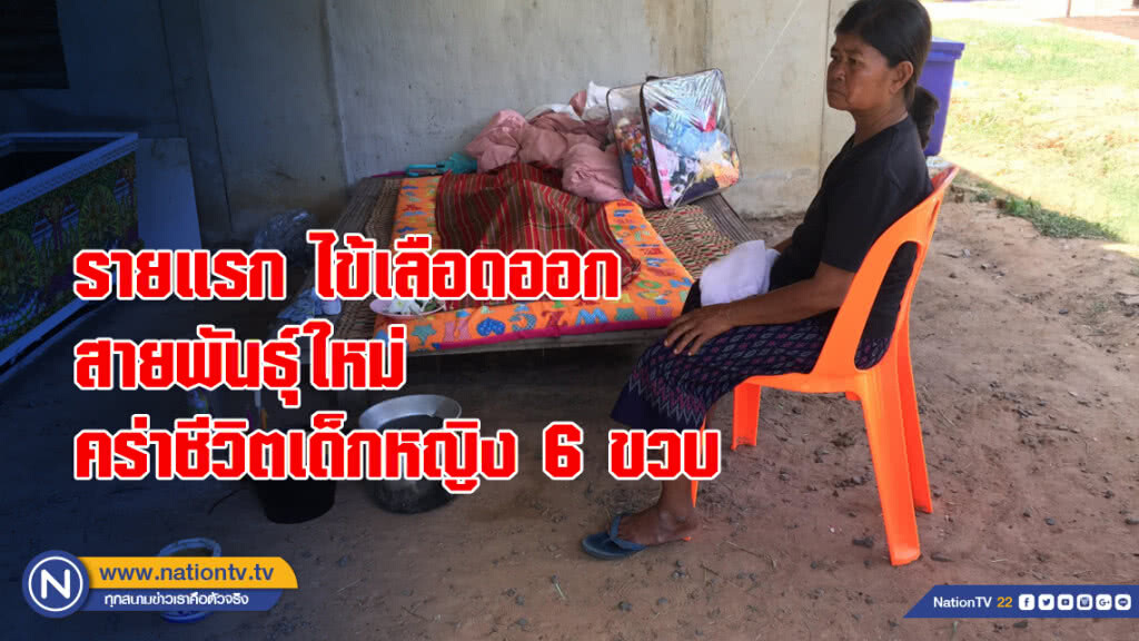 รายแรก ไข้เลือดออกสายพันธุ์ใหม่คร่าชีวิตเด็กหญิง 6 ขวบ