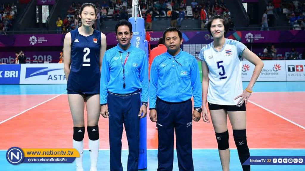 วอลเลย์สาวไทย สุดต้าน!! พ่ายจีน 3 เซตรวด คว้าเหรียญเงิน อชก.