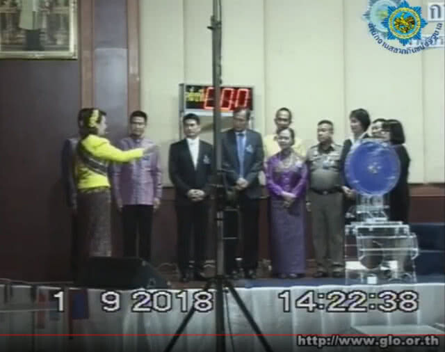 ชมถ่ายทอดสด การออกรางวัลสลากกินแบ่งรัฐบาล งวด 1 ก.ย. 61