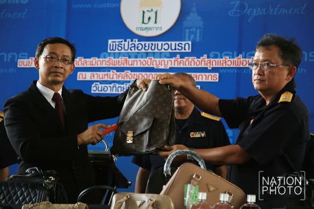 กรมศุลฯ เตรียมทำลายสินค้าละเมิดลิขสิทธิ์กว่า 2.1 ล้านชิ้น มูลค่ากว่า 118 ล้าน