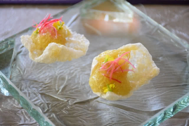 อร่อยปักหมุด : อาหารไทยชุดล่าสุด สวยงาม วิจิตรบรรจง จากห้องอาหารศิลาดล โรงแรมสุโขทัย สาทร