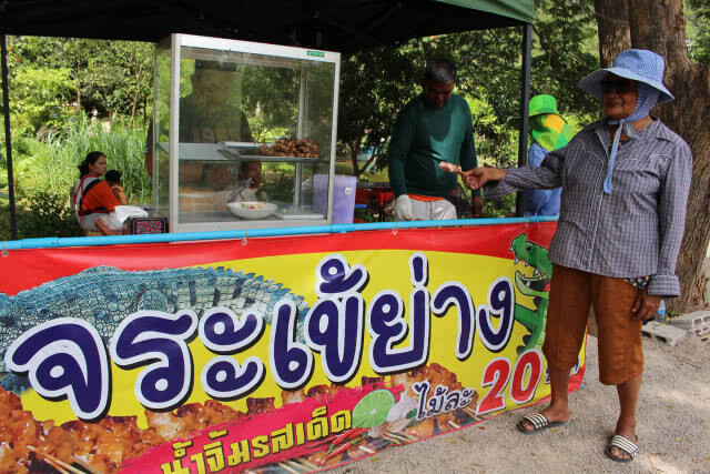 พลิกวิกฤติเป็นโอกาส! หนุ่มใหญ่เพาะจระเข้ส่งออกไปไม่รอด ลองนำเนื้อมาเสียบไม้ย่าง ขายดีขึ้นทันตา!!!