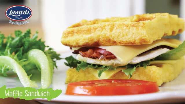 แจกสูตร Waffle sandwich ง่ายๆใครๆก็ทำได้จ้า