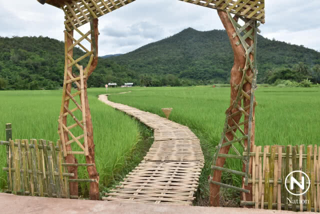 แลนด์มาร์คใหม่อุตรดิตถ์  "สะพานประสานใจ"