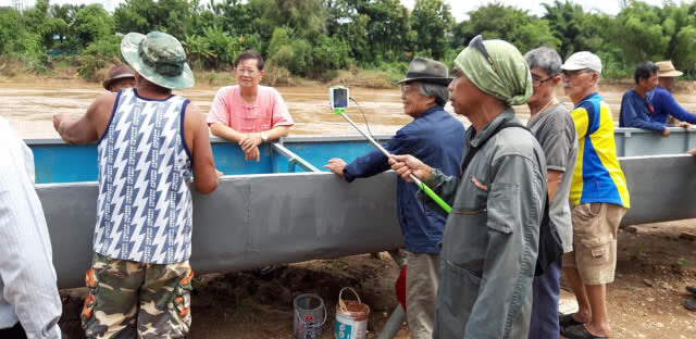 เรือฝึกซ้อมแข่งล่มฝีพายทหารมทบ.38สูญหาย 3 ราย