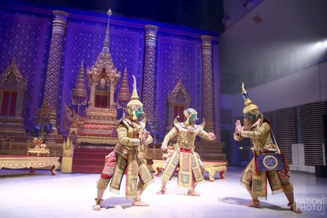 แถลงข่าวโขนมูลนิธิส่งเสริมศิลปาชีพฯประจำปี 2561 ตอน "พิเภกสวามิภักดิ์"