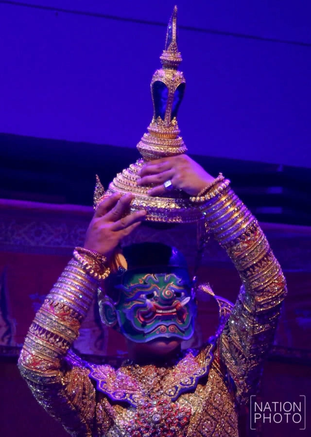 แถลงข่าวโขนมูลนิธิส่งเสริมศิลปาชีพฯประจำปี 2561 ตอน "พิเภกสวามิภักดิ์"