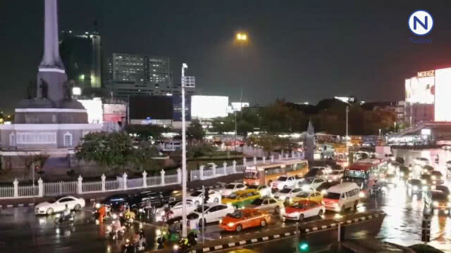 ชาวกรุงฯอ่วม!! ฝนถล่มเวลาเลิกงานจราจรติดขัดทุกเส้น