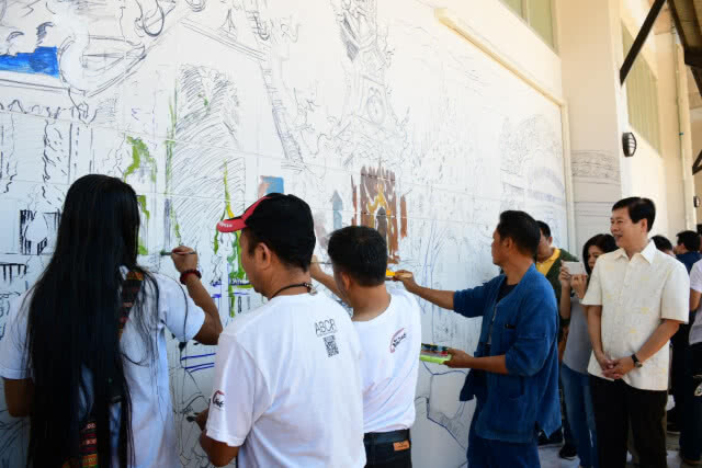 "เฉลิมชัย"ระดมศิลปิน300ชีวิต วาด"วอลอาร์ต"รับนักท่องเที่ยว