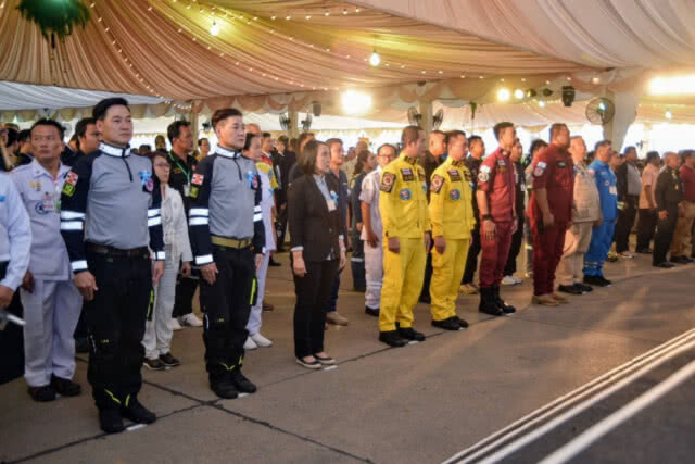 คึกคัก!!! งานเลี้ยงขอบคุณ "รวมใจเป็นหนึ่งเดียว" เจ้าหน้าที่ช่วยทีมหมูป่าอะคาเดมี