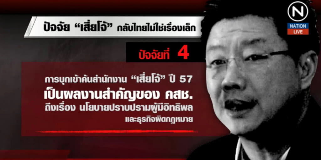(คลิปข่าว) 4 ปัจจัย "เสี่ยโจ้" กลับไทยไม่ใช่เรื่องเล็ก (คลิปข่าว) 4 ปัจจัย "เสี่ยโจ้" กลับไทยไม่ใช่เรื่องเล็ก