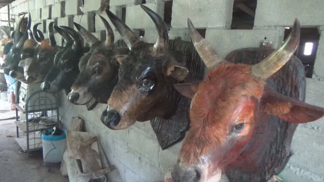 (คลิป) สุดยอดไอเดีย! นำเศษกระดาษเหลือใช้มา "ปั้นหัววัว"