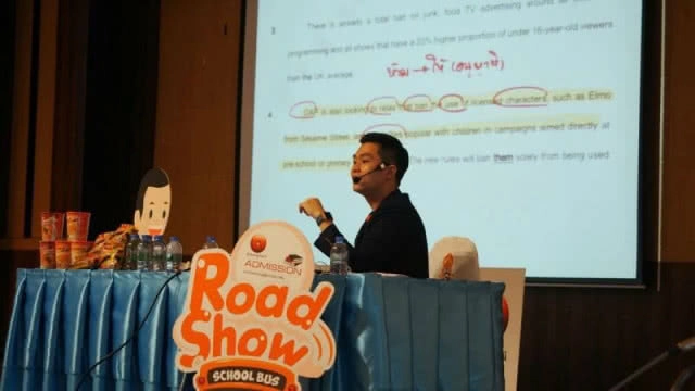 บรรยากาศกิจกรรม Roadshow ติวสหพัฒน์ admission ที่ ร.ร.สายปัญญารังสิต