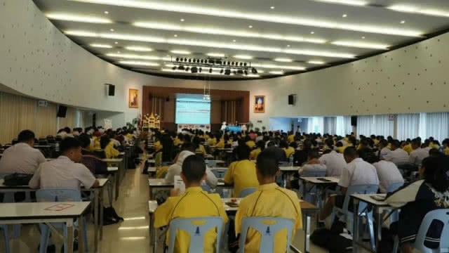 บรรยากาศกิจกรรม Roadshow ติวสหพัฒน์ admission ที่ ร.ร.สายปัญญารังสิต