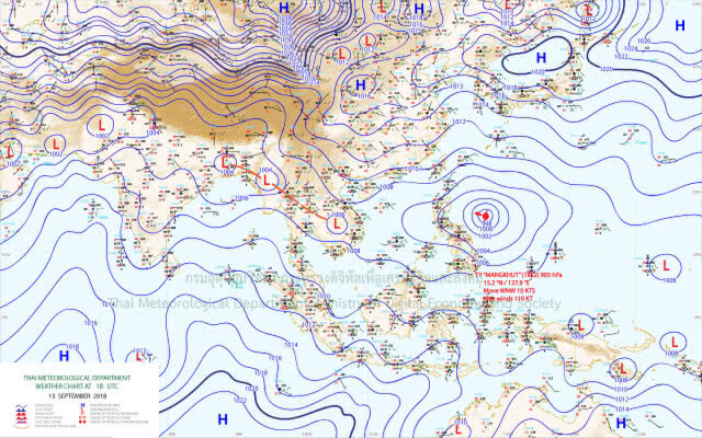 ฝนฟ้าคะนองทั่วไทย ภาคใต้ฝน 80% กทม.ฝน 70%