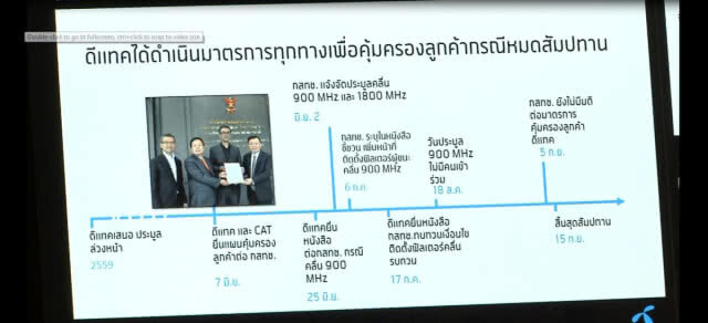 ดีแทคให้คำมั่น คุ้มครองลูกค้า บรรเทาผลกระทบหลังหมดสัมปทาน