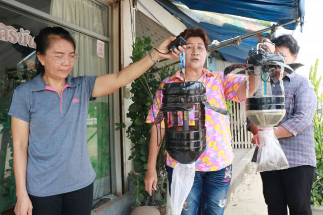 "ขวดน้ำรักยุง"จากวัสดุเหลือใช้ ลดโรคไข้เลือดออกในชุมชน