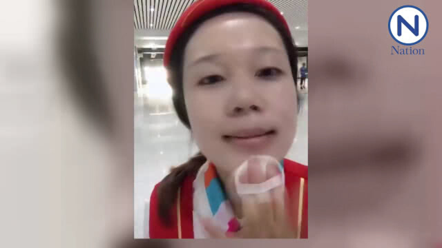(คลิป) เมคอัพขั้นเทพ "แอร์โฮสเตส" จากหน้าสุดโทรมเป็นหน้าสุดสวย