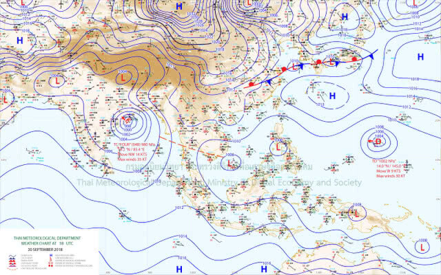 อุตุฯเผย ฝนฟ้าคะนอง 32 จังหวัด