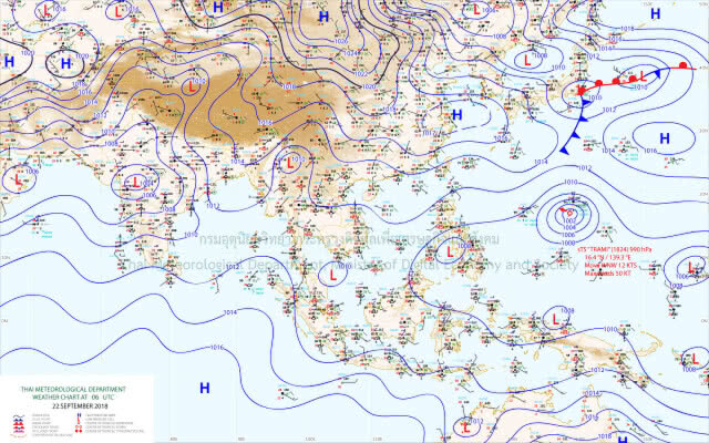 อุตุฯเผย ฝนตกหนัก 17 จังหวัด